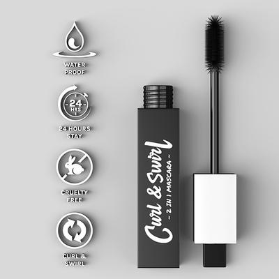 Bella Voste Curl & Swirl 2-In-1 Mascara 9 Ml - Mascaras