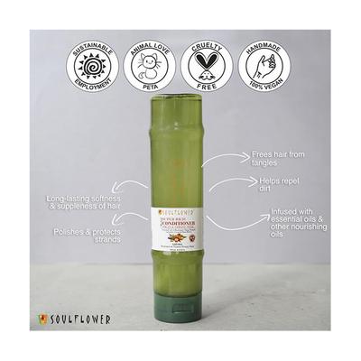 Soulflower Herbal Super Rich Conditioner - Argan & Tamanu Seed 250 ml - Conditioners