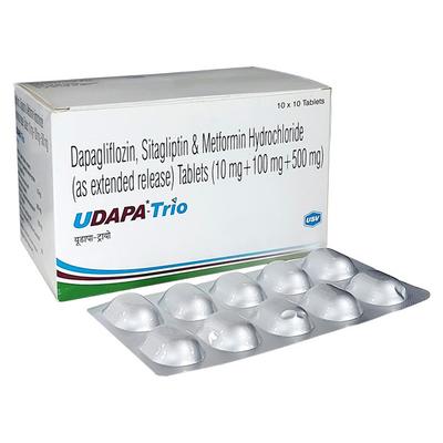 UDAPA TRIO Tablet 10's - Diabetes-Ant