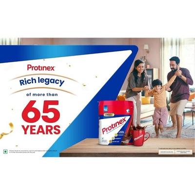 Protinex Powder - Rich Chocolate Flavour 400 gm (Refill Pack) with Free Bottle Worth Rs 500 - Protein Drink