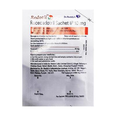 REDOTIL PINEAPPLE FLAVOR 10mg Sachet 1g - Diarrhoea-Ant