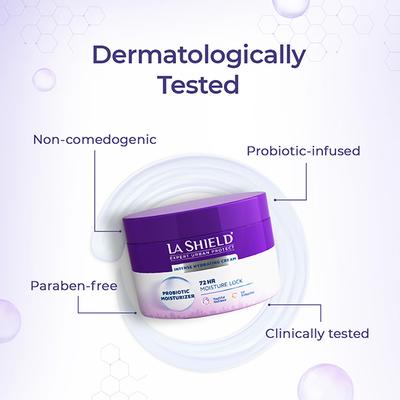 La Shield Intense Hydrating Probiotic Moisturizer Cream 100 gm - Creams/Oils/Lotions