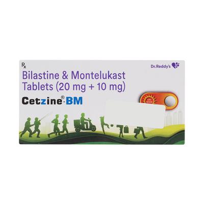 CETZINE BM Tablet 10's - Allergies-Ant