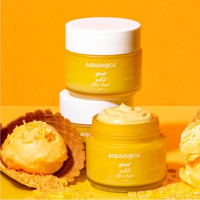 Aqualogica Glow Plus Gelato Face Mask 100 gm - Masks & Peels