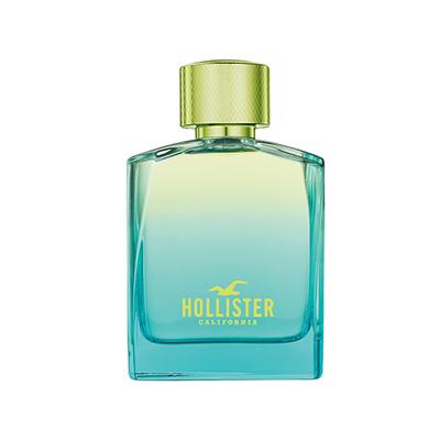 Hollister Wave 2 For Him 100ml + Canyon Rush For Him 100ml Eau De Toilette 2's - Men Perfumes (Edt/Edp)