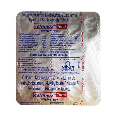 CALCIMAX TOTAL Tablet 15's - Supplements-Cal
