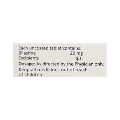 BELTAS 20mg Tablet 10's - Allergies-Ant