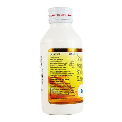 Smuth Sugar Free Delicious Pineapple Flavour Suspension 110ml - Constipation-Lax