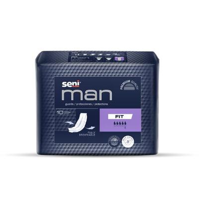 Seni Man Bladder Control Guards Fit Pads 10's - Adult Diapers & Pads