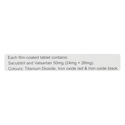 NEPTAZ 50 Tablet 14's - Heart Failure-Ang
