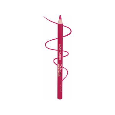 Matt Look Colorite Lip Contour, Lighweight Application, Charming Fuchsia-19 0.9 gm - Lip Liners