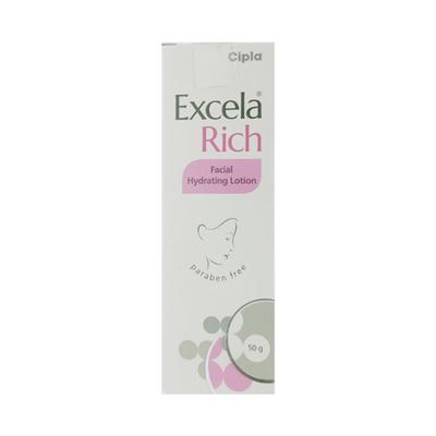 EXCELA RICH FACIAL HYDRATING Lotion 50gm - Dry Skin-Emo