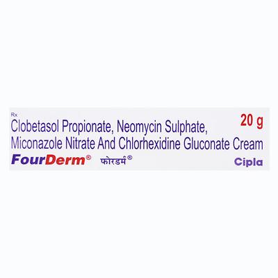 Fourderm Cream 20gm - Skin Infections-Toa