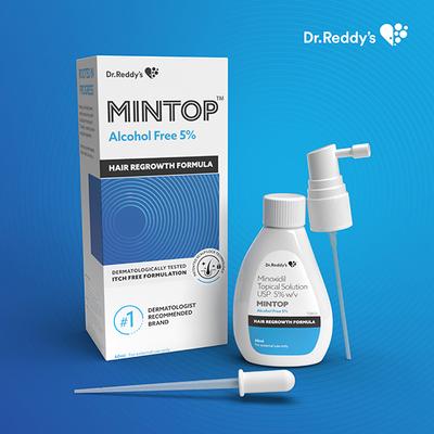 MINTOP ALCOHOL FREE 5% Topical Solution 60ml - Hair Loss-Oth