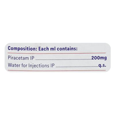 Nootropil 200mg Injection 60ml - Nootropics And Neurotrophics