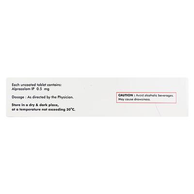 Anxit 0.5mg Tablet 15'S - Anxiety-Anx