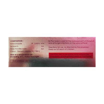 KZ PLUS MEDICATED Soap 75g - Skin Infections-Taa