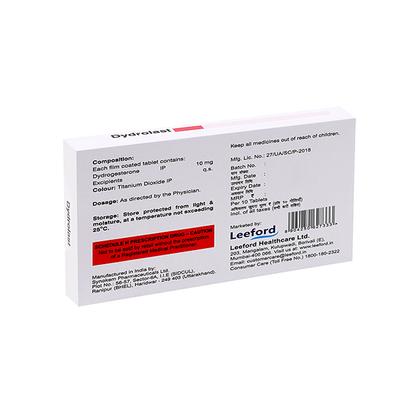 DYDROLAST 10 Tablet 10's - Hormonal Therapy-Oes