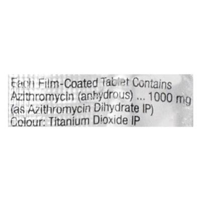 Azee 1gm Tablet 1's - Bacterial Infections-Mac