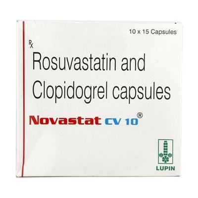 Novastat CV 10 Capsule 15'S - High Cholesterol-Dys