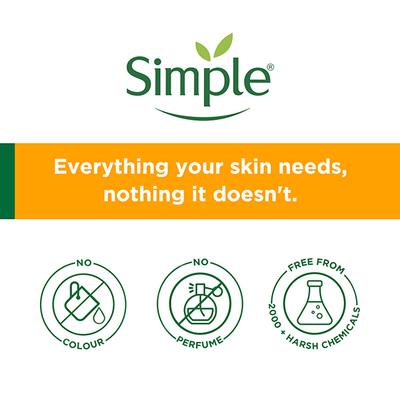 Simple Protect N Glow Vitamin C Glow Facial Wash 100 ml - Face Wash & Cleansers