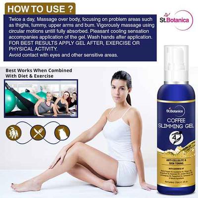 St.Botanica COFFEE SLIMMING GEL 120ML - Face Gels