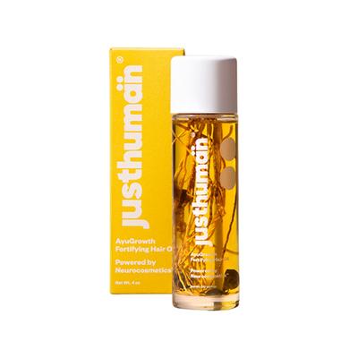 Justhuman Ayugrowth fortifying Hair Oil 120 ml - Hair Oils