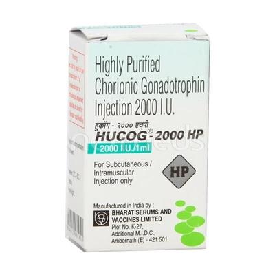 Hucog HP 2000 Injection 1'S - Hormonal Therapy-Tro