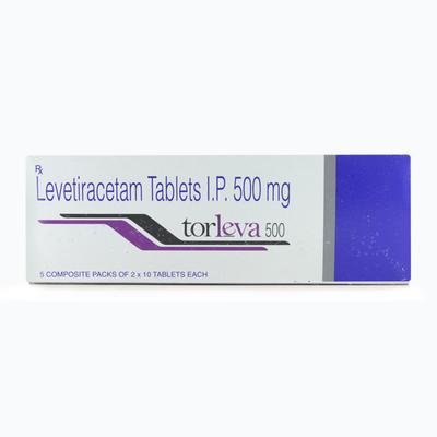 Torleva 500mg Tablet 10'S - Epilepsy/Convulsion-Ant