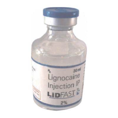 Lidfast 2% Injection 30ml - Anaesthesia - Local-Ana