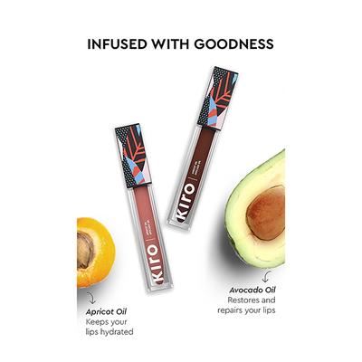 KIRO Non - Stop Airy Matte Liquid Lip Dark Currant 14 5 ml - Liquid Lipsticks