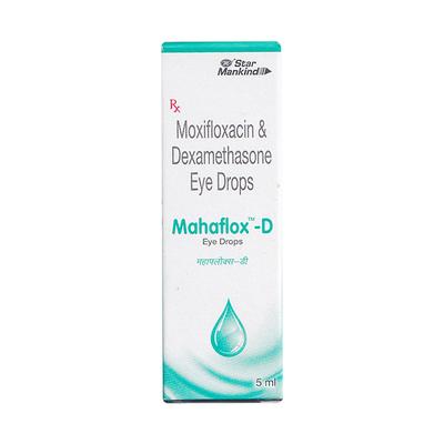 Mahaflox D Eye Drops 5ml - Eye Infections-Eaa