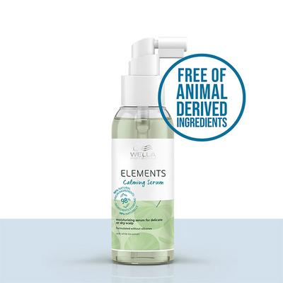 Wella Professionals Elements Calming Serum - Moisturizing Serum for delicate or dry scalp 100 ml - Hair Treatment