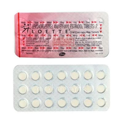 Loette Tablet 21'S - Contraception-Ora