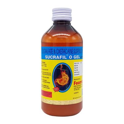 Sucrafil O Sugar Free Gel 200ml - Ulcer/Reflux/Flatulence-Aaa