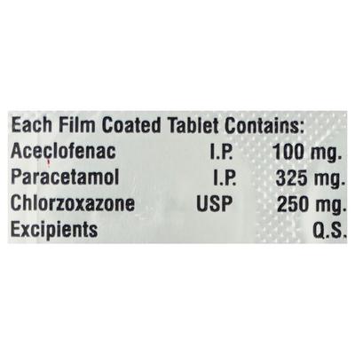 Acefen MR Tablet 10'S - Muscle Spasm-Mus