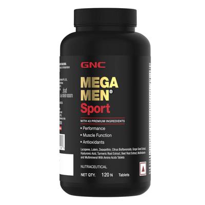 GNC Mega Men Sport Tablet 120's - Multi-Vitamins