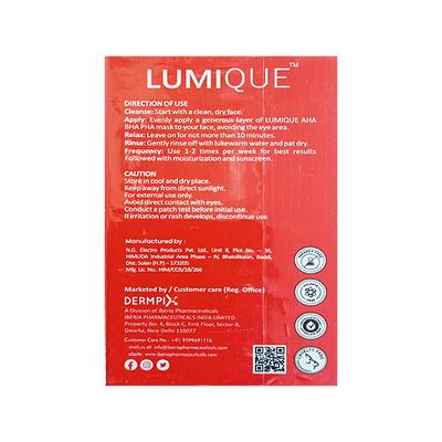 Lumique Illuminating Face Mask 50ml Price, Uses, Side effects