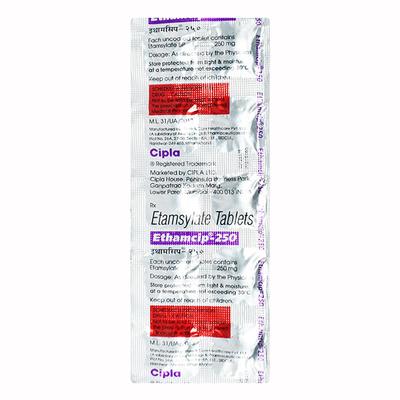 Ethamcip 250mg Tablet 10'S - Bleeding Disorders-Hae