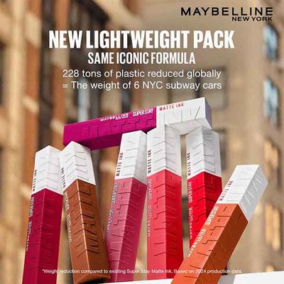 Maybelline New York Super Stay Matte Ink Liquid, 70 Amazonian 5 ml - Lipsticks