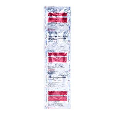 Kefpod CV 200mg Tablet 10'S - Bacterial Infections-Cep