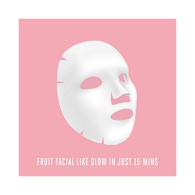 Lakme Blush & Glow Fruity Licious Kiwi Crush Sheet Mask 25 ml - Sheet Masks