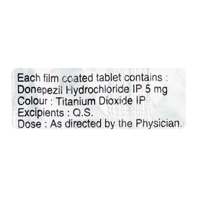 Alzil 5mg Tablet 10'S - Alzheimer-Neu
