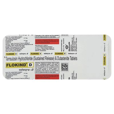 Flokind D Tablet 10'S - Bladder And Prostate Disorders-Dru