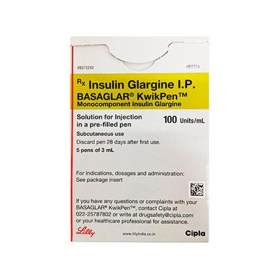 BASAGLAR KWIKPEN Injection 3ml - Diabetes-Ins