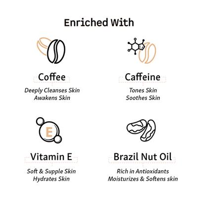 Mcaffeine Naked & Raw Coffee Body Wash 300 ml - Shower Gels & Body Wash