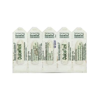 Dulcoflex Adult Suppository 5'S - Constipation-Lax