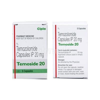 Temoside 20mg Capsule 5'S - Cancer Oncology-Cyt