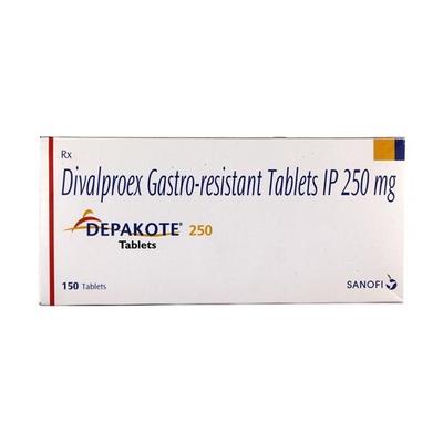 Depakote 250mg Tablet 15'S - Epilepsy/Convulsion-Ant