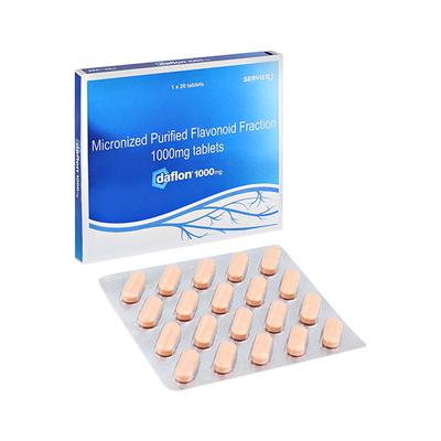 DAFLON 1000mg Tablet 20's - Varicose Veins-Phl